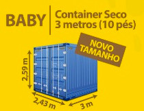 Baby Container Seco 3 metros